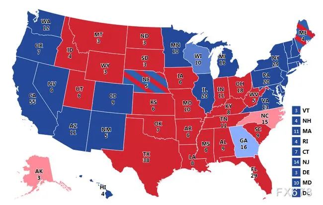 美国大选局势最新动态，走向何方？