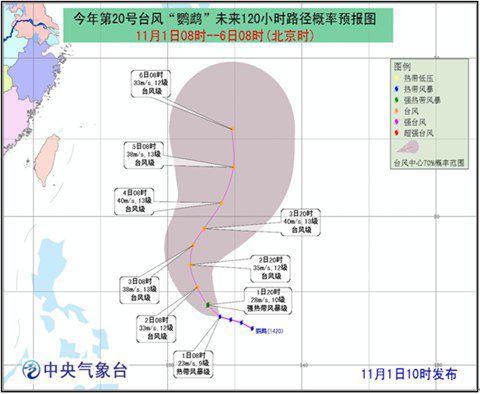 鹦鹉台风最新路径图监测与分析报告