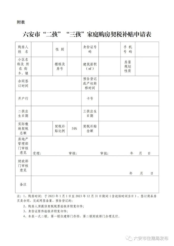 六安契税最新政策解读与解析