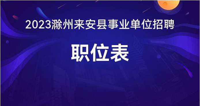 来安最新招聘信息全面解析