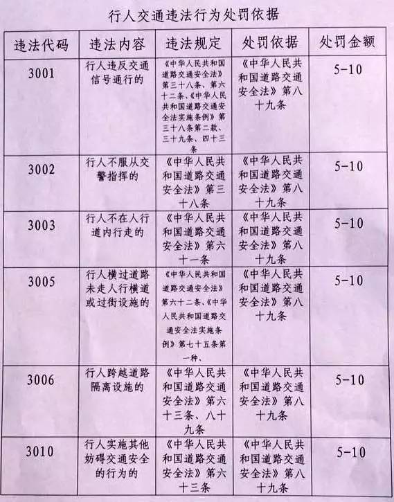 最新交通违章处罚详解指南