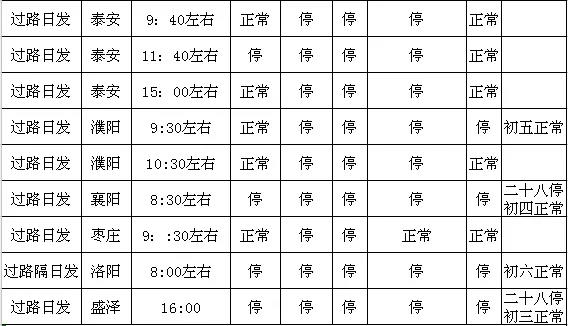 阳谷最新汽车站时刻表全面解析